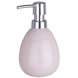 POLARIS PASTEL PINK szappanadagoló, WENKO, világos rózsaszín || fényes