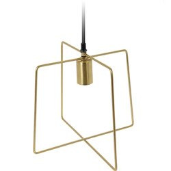 Négyzet alakú függőlámpa, 29 cm