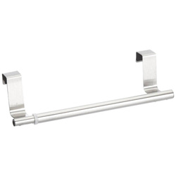 Teleszkópos szekrényakasztó - konyhai, fürdőszobai, 22-35 cm, WENKO, ezüst