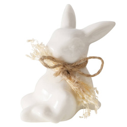 Húsvéti nyuszi figura, kicsi, porcelán, magassága 6 cm