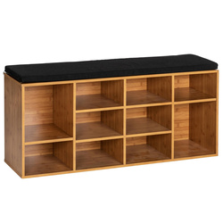 LOFT cipőtartó szövetüléssel, WENKO