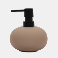 Fekete pumpás szappanadagoló, 400 ml, MAMBO