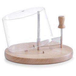 Sajtszeletelő - fa deszka kupolával