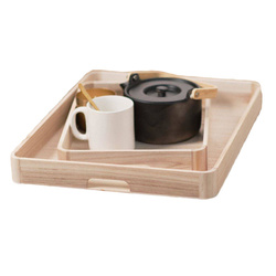 Indiai fa tálca, 2 poháralátét