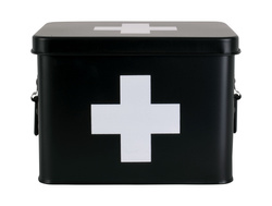 Fém gyógyszeres szekrény present time, 21,5 x 15,5 x 16 cm