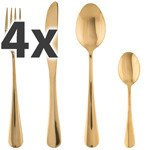 Rozsdamentes acél evőeszközök, praktikus konyhai eszközkészlet modern stílusban.