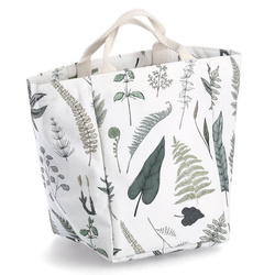 Textil tároló kosár, 31 x 17 x 25 cm