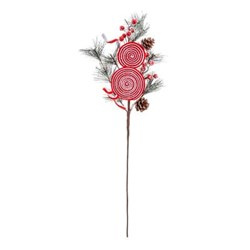 Karácsonyi díszhez való ághajtás, 75 cm