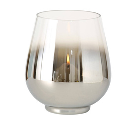 GRAZIA üveg glamour gyertyatartó