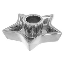 Karácsonyi gyertyatartó csillag alakú