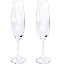 Poharak pezsgőhöz, préselt, 2 darab