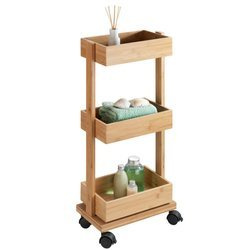 TORTONA fürdőszobai kocsi, 3 szintes, WENKO