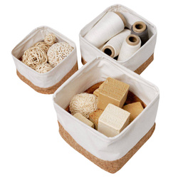 Simplicity tárolók, parafa alap, 3 tárolóedény