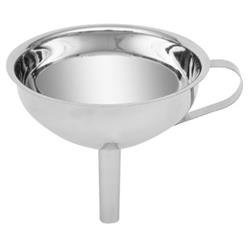 Rozsdamentes acél tölcsér, 13 cm