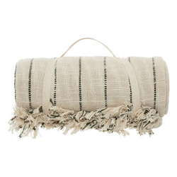 LUISA pamut ágytakaró, bojtokkal, 240 x 260 cm