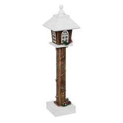 Fából készült lámpás LED világítással, 60 cm