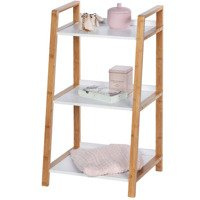 FINJA háromszintes polc bambusz elemekkel, WENKO