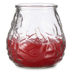 Geránium illatgyertya, légyellenes, 18 óra