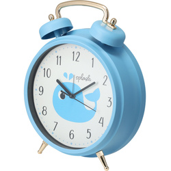 SAFI gyerek ébresztőóra, Ø 24 cm, kék