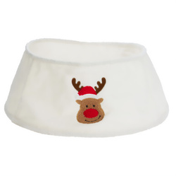 Fenyőfa állvány takaró, Ø 60 cm, rénszarvas