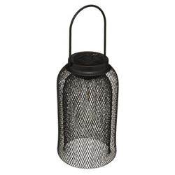 Zoe napelemes lámpás, fém, magassága 26 cm