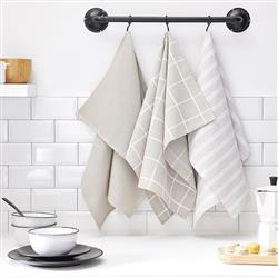 Uni pamut konyhai törlőkendők, 3 darab, 50 x 70 cm