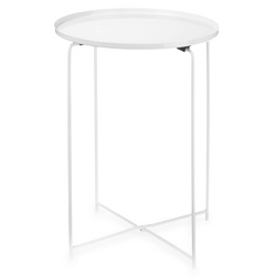 Kerek fém dohányzóasztal, Ø 35 cm