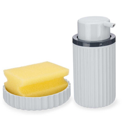 Csíkos mosogatószer adagoló + talpazat