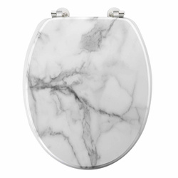 MDF WC ülőke, 37,5 x 47 cm, MARBRE