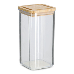 Átlátszó műanyag tároló, 1200 ml