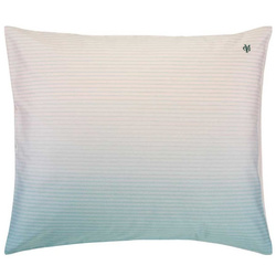 LALANI pamut párnahuzat selyem hatású - 60 x 70 cm, Aqua, Marc O'Polo