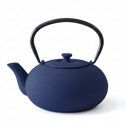 NOMI öntöttvas teáskanna szűrővel, 800 ml, sötétkék