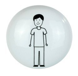 ARLES fürdőszobai akasztó, 6 cm, Wenko