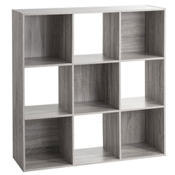 Sakkos polc, 100 x 100 cm, szürke