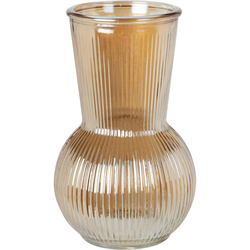 Rücskös üveg váz, 20 cm