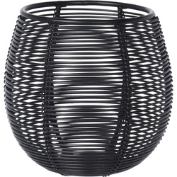 Tealight gyertya tartó, fém, Ø 9 cm