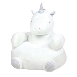 Unikornis alakú puff gyerekszobába, 45 x 45 cm