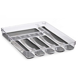 Evőeszköztartó fiókba, csúszásmentes aljjal