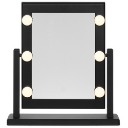 Sminktükör LED világítással, 37 x 41 cm