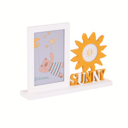 Álló keret díszítéssel, 25,5 x 5 x 18,5 cm