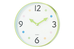 SAFI gyerekszoba óra, Ø 25 cm, zöld
