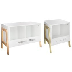 Könyvespolc + éjjeli szekrény, gyerekszoba bútor szett, Atmosphera