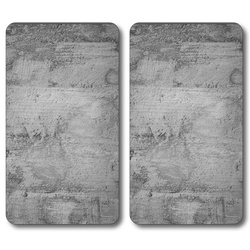 Üveg védőlapok a tűzhelyhez, 2 darab, edzett üveg, Kesper