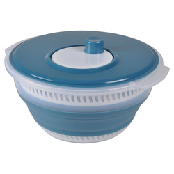 Műanyag salátaszárító tál.