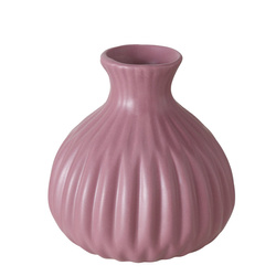 Porcelán váza, dombornyomott, ESKO, 12 cm