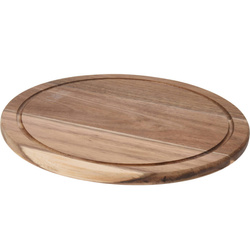 Akácfa vágódeszka, kerek, Ø 30 cm