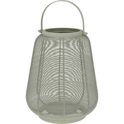 Fém lámpás fogantyúval, 16 x 19 cm