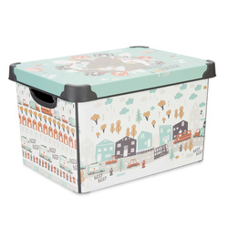 BEEP BEEP fedeles játék tároló, 17 l