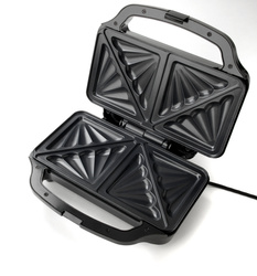 PETRA háromszög szendvicssütő hőmérséklet-szabályozással 900 W