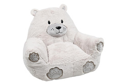 Gyerek puff, plüssállat, THEO, 45 cm